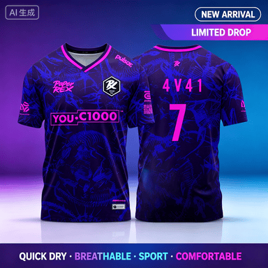 Esports Gaming Team - 26_27 Paper Rex Valorant T-shirts Men