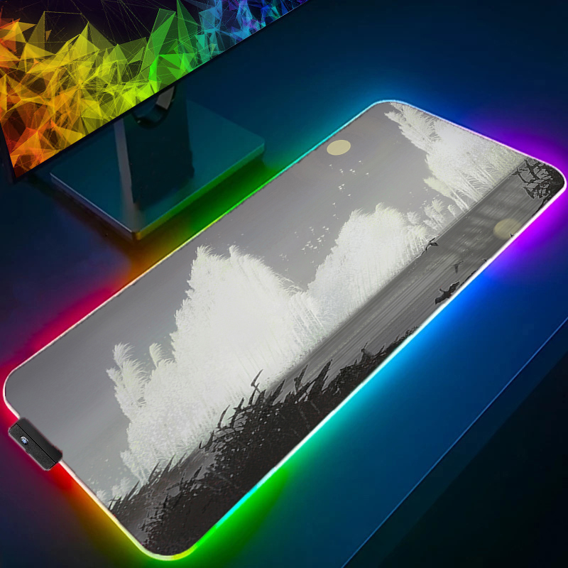 Mouse Pad Extended Rgb - RGB LED Mouse Pad Multi Size