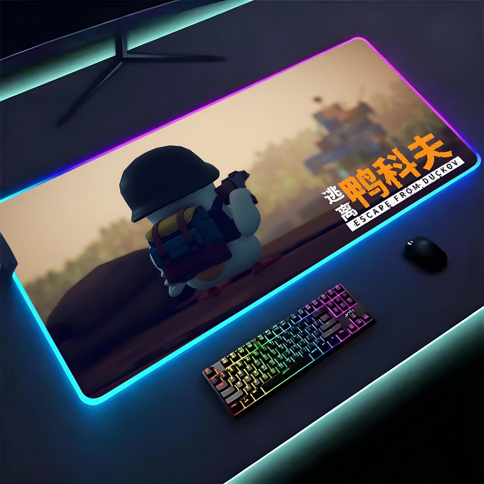 Mouse Pad Extended Rgb - Large RGB backlit esports gaming mouse
