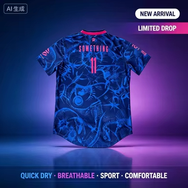 Esports Gaming T Shirt - 2026 New Paper Rex DinoGlitch Jersey