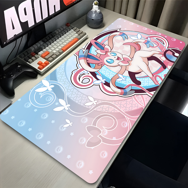 Esports Gaming Mice - Large Pink Cute Mousepad XXL Gaming