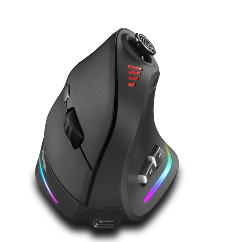 Esports Gaming Mice - Jomaa RGB Backlit Wireless Vertical Mouse