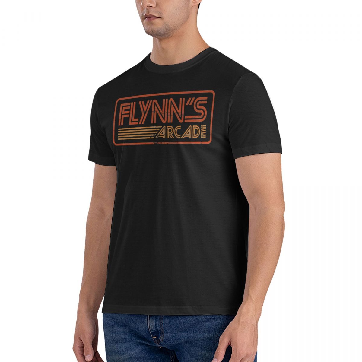 Flynn T Shirt Men Cotton Casua - Esports Gaming T Shirt 评论和价格