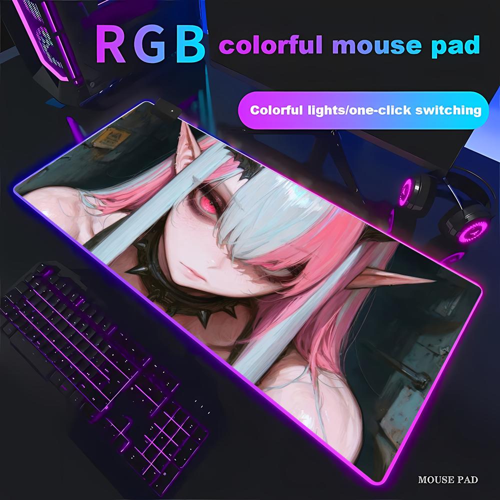 HYBXAXC Dark Goth Devil Elf An - Mouse Pad Extended Rgb 评论和价格