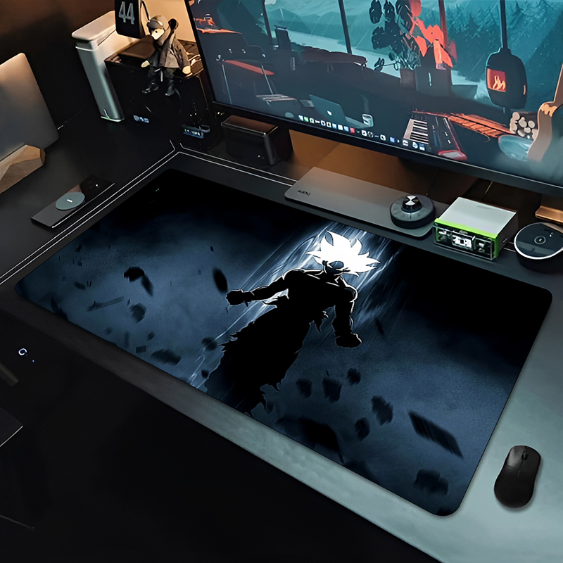 DBZ Black Anime Mouse Pad Drag - Esports Gaming Mice 评论和价格
