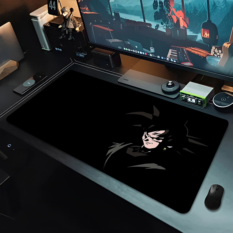DBZ Black Anime Mouse Pad Drag - Esports Gaming Mice 评论和价格