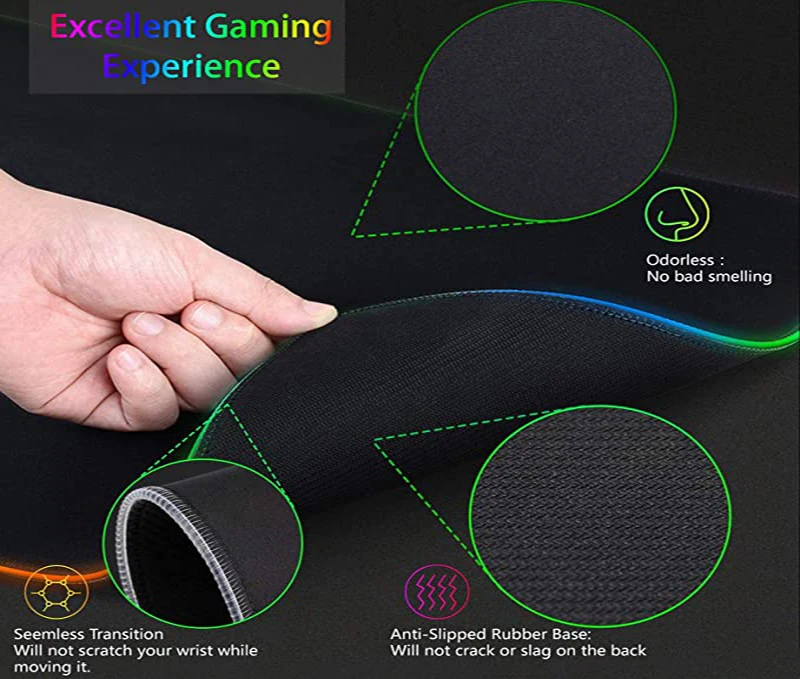 RGB Japan Samurai Warrior rang - Mouse Pad Extended Rgb 评论和价格