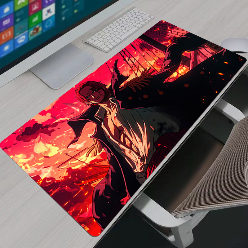 One Piece Shanks Mouse Pad Lar - Esports Gaming Mice 评论和价格