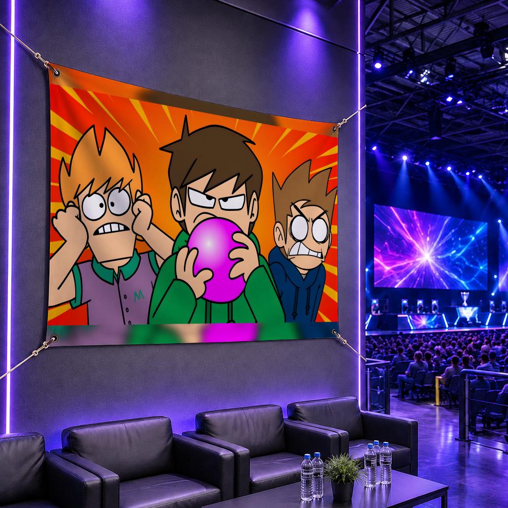 Popular Cartoon E-EddsworldS F - Esports Gaming Banner 评论和价格