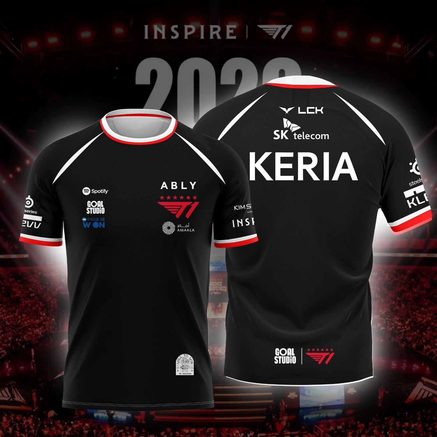 2026 NEW T1 ESPORTS TEAM JERSE - Esports Gaming Team 评论和价格