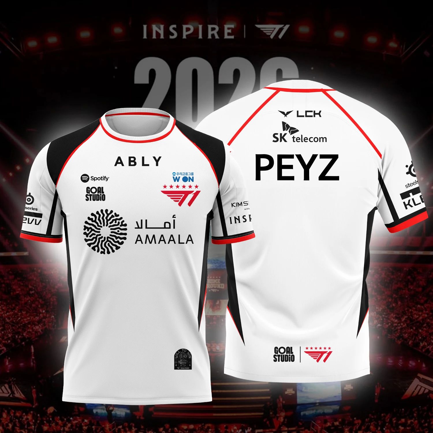 2026 NEW T1 ESPORTS TEAM JERSE - Esports Gaming Team 评论和价格