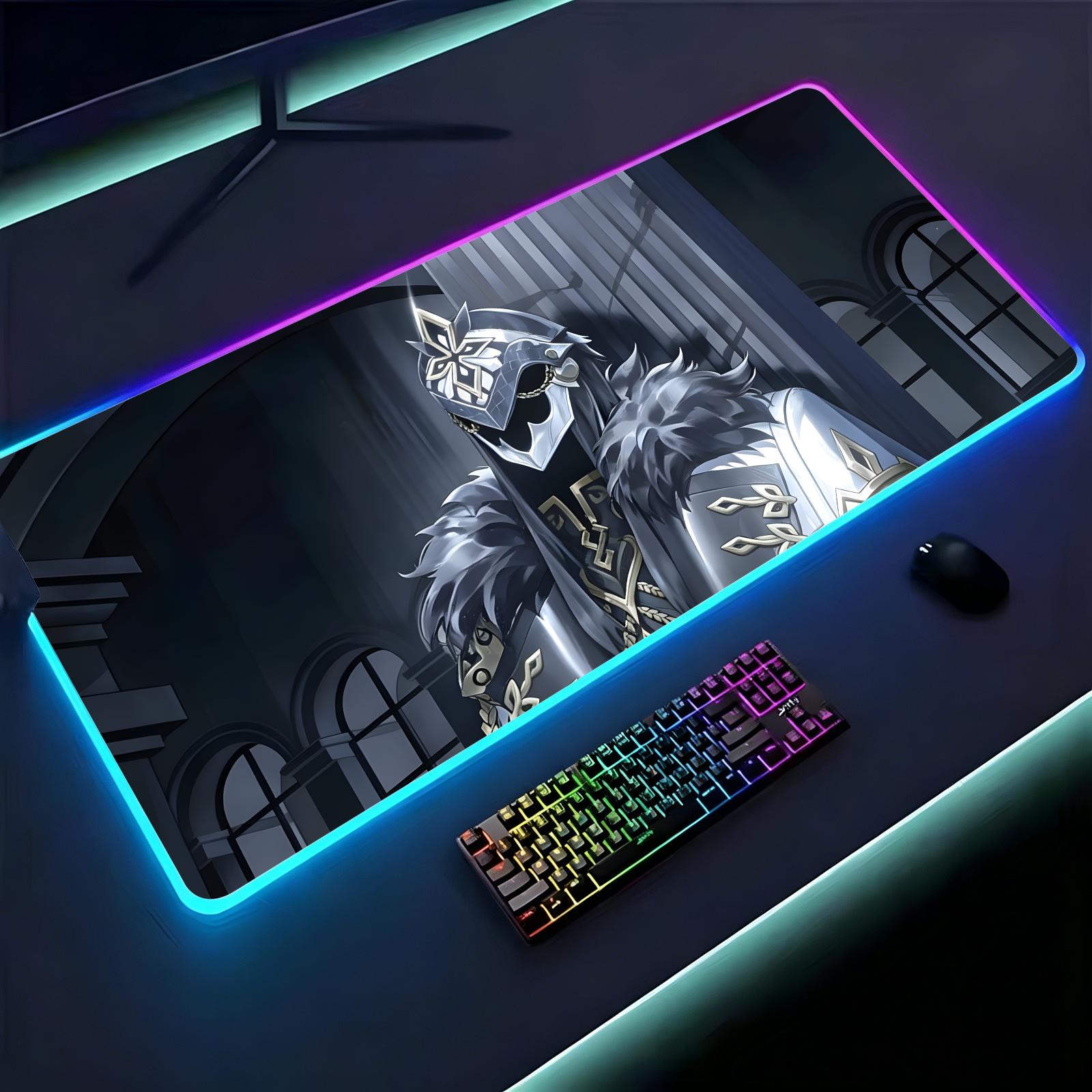 Large RGB backlit esports gami - Mouse Pad Extended Rgb 评论和价格