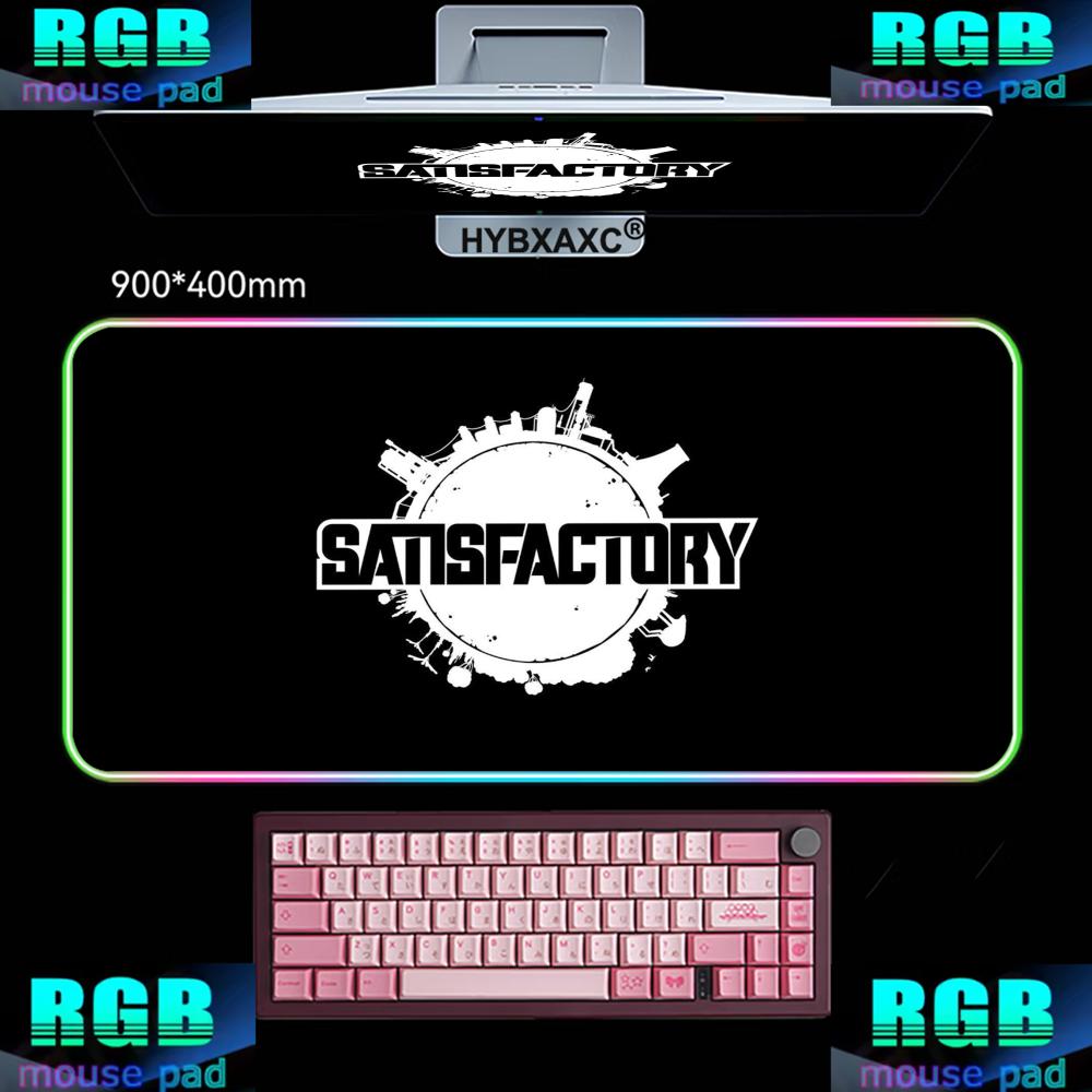 RGB LED HD Satisfactory Mouse  - Mouse Pad Extended Rgb 评论和价格