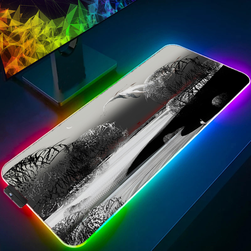 RGB LED Mouse Pad Multi Size G - Mouse Pad Extended Rgb 评论和价格