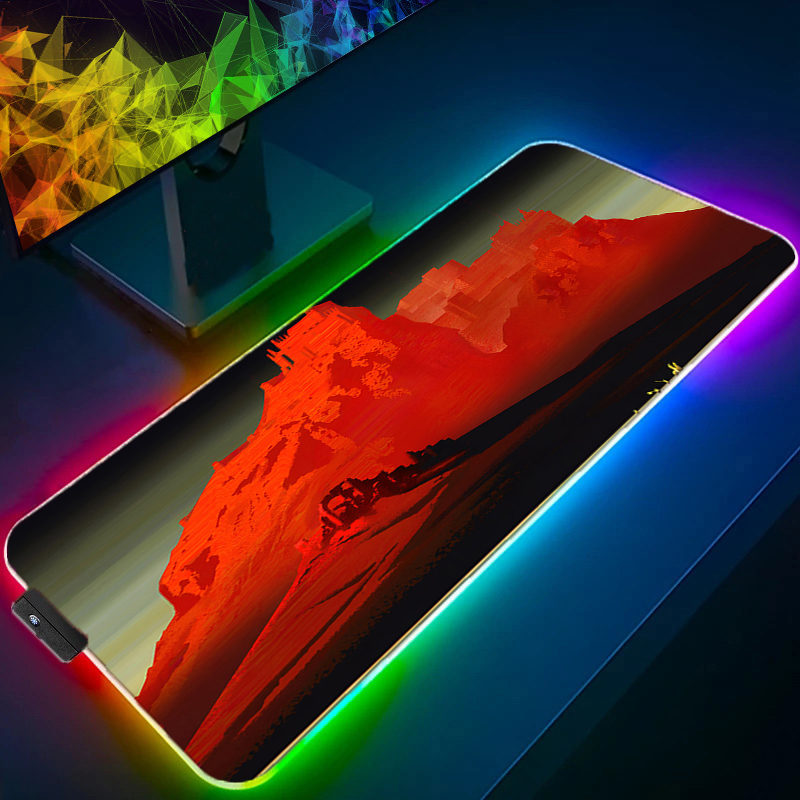 RGB LED Mouse Pad Multi Size G - Mouse Pad Extended Rgb 评论和价格