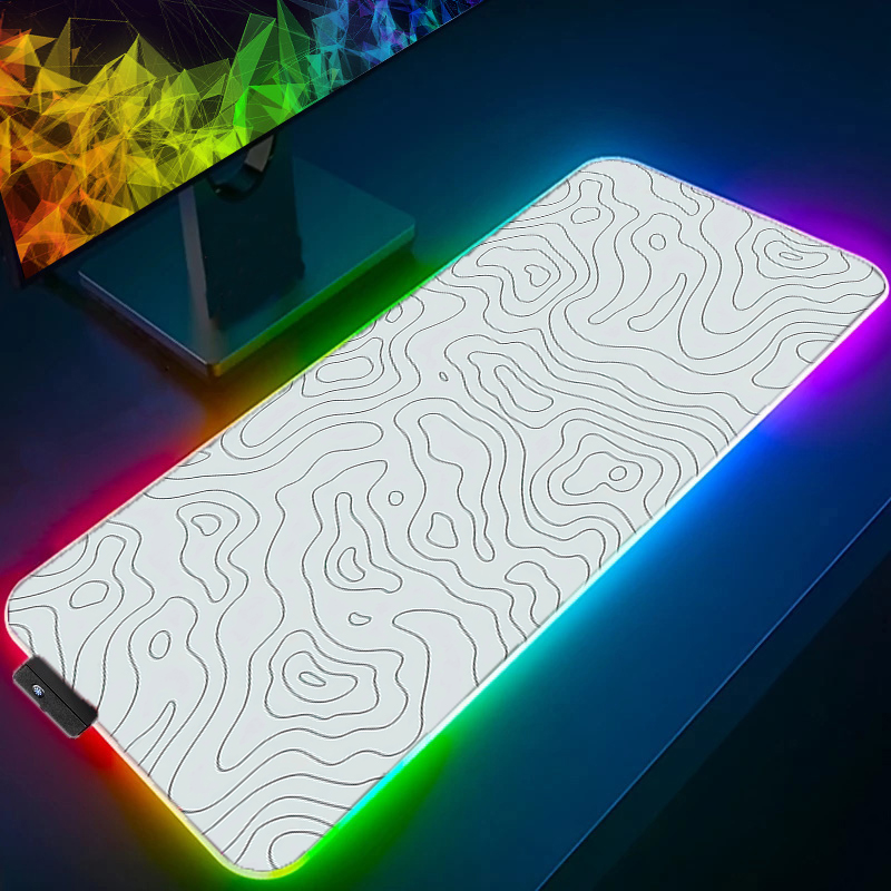 RGB LED Mouse Pad Extended Str - Mouse Pad Extended Rgb 评论和价格