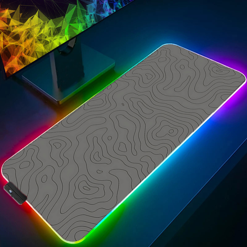 RGB LED Mouse Pad Extended Str - Mouse Pad Extended Rgb 评论和价格