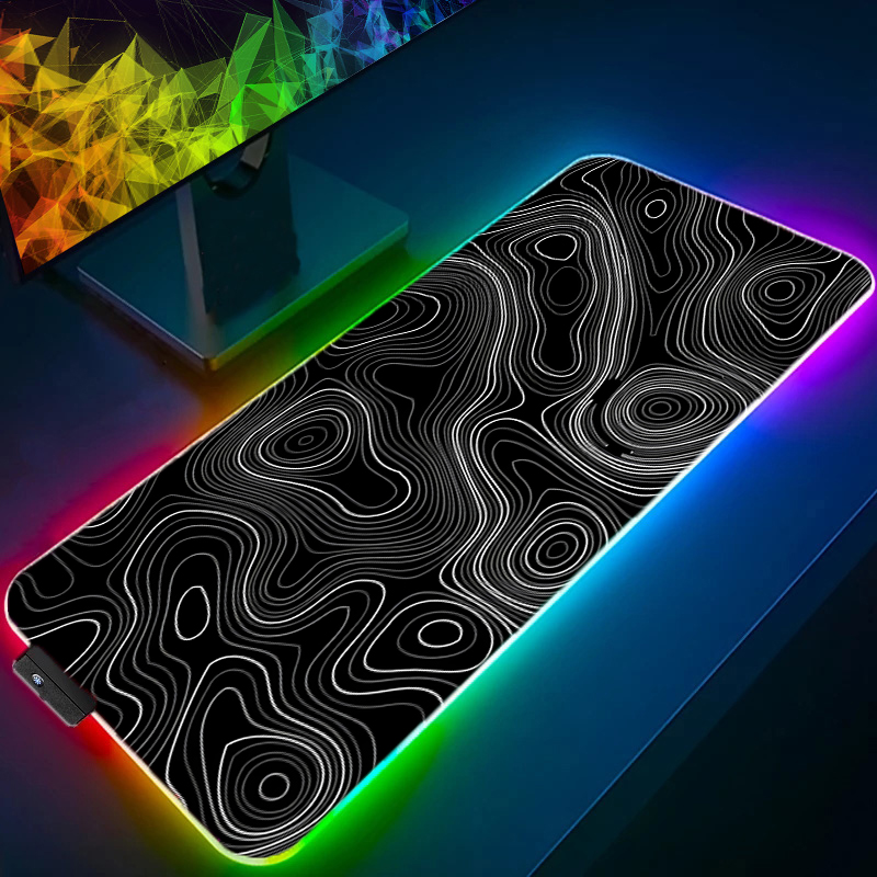 RGB LED Mouse Pad Extended Str - Mouse Pad Extended Rgb 评论和价格