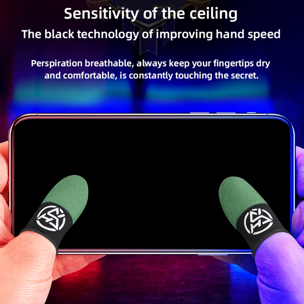 Mobile Finger Sleeve Breathabl - Green Screen Collapsible 评论和价格