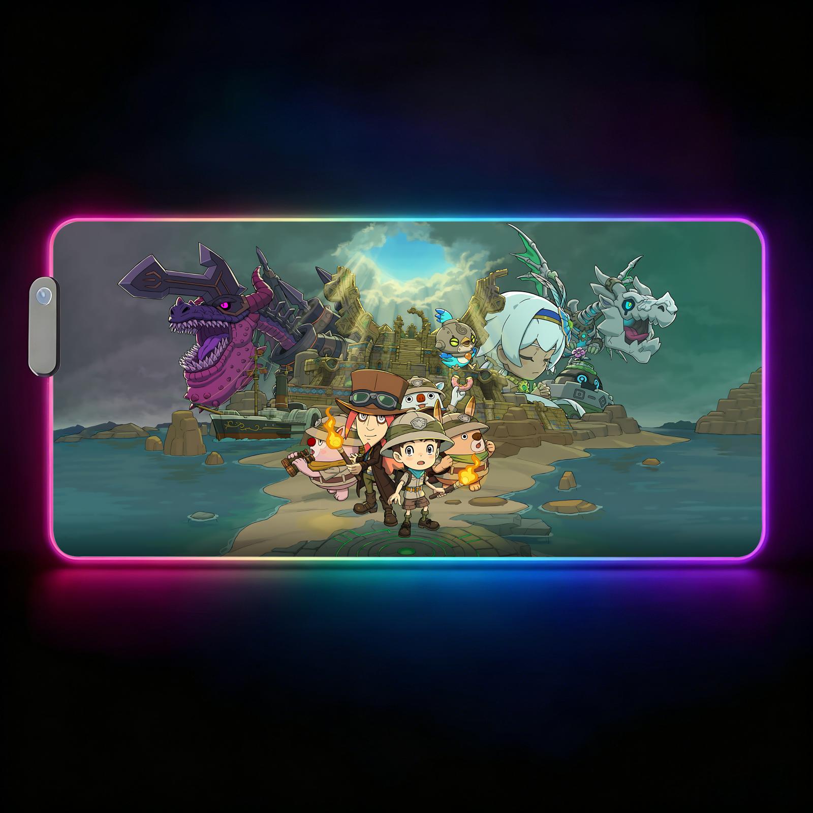 Large RGB backlit esports gami - Mouse Pad Extended Rgb 评论和价格