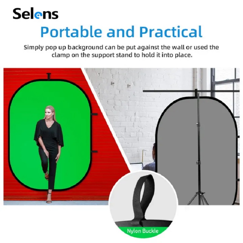 Selens New Collapsible Portabl - Green Screen Collapsible 评论和价格