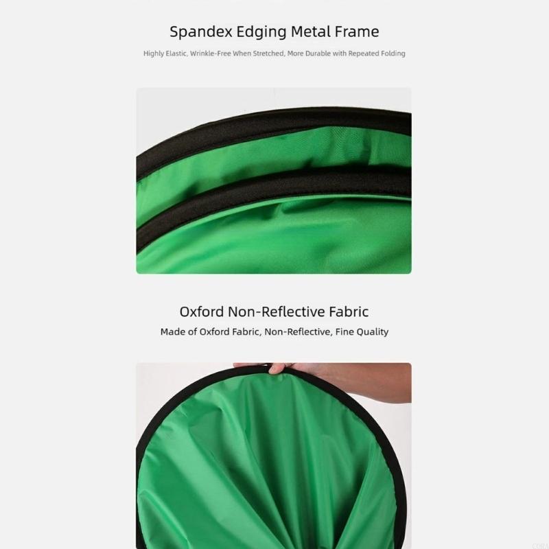 CORA Green Screen Upgraded Por - Green Screen Collapsible 评论和价格
