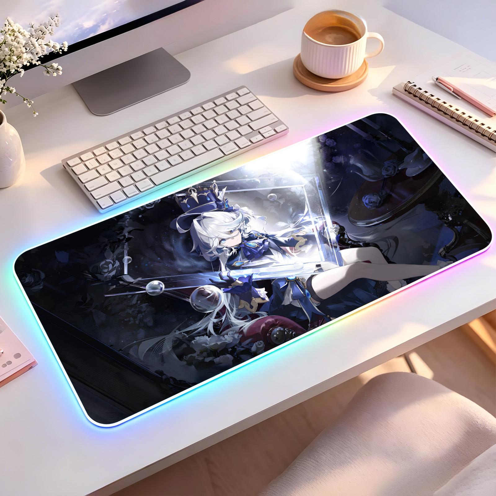 Large RGB backlit esports gami - Mouse Pad Extended Rgb 评论和价格