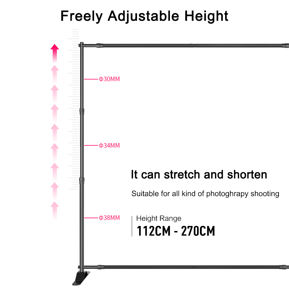 Background Stand Photo Frame P - Green Screen Collapsible 评论和价格