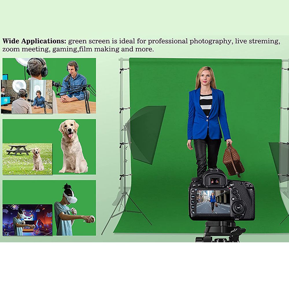 Video Shooting Green White Bla - Green Screen Collapsible 评论和价格