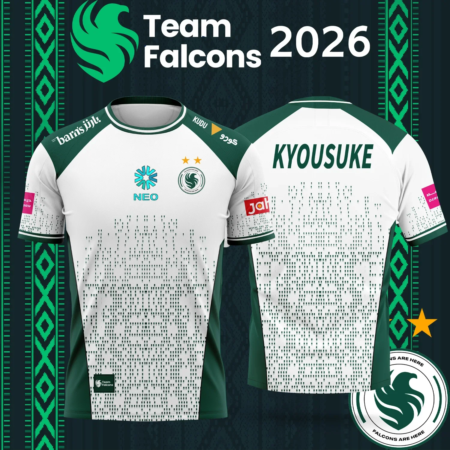 2026 New TEAM  Falcons   Espor - Esports Gaming Team 评论和价格
