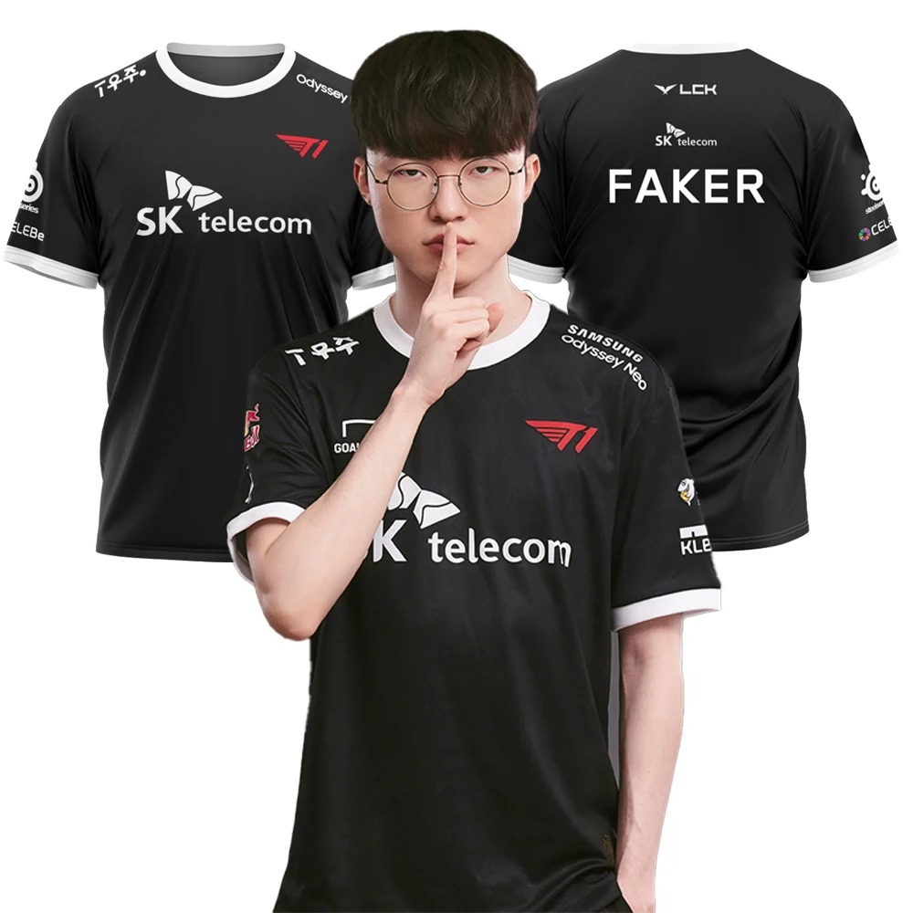 2025 League of Legends Skt T1  - Esports Gaming T Shirt 评论和价格