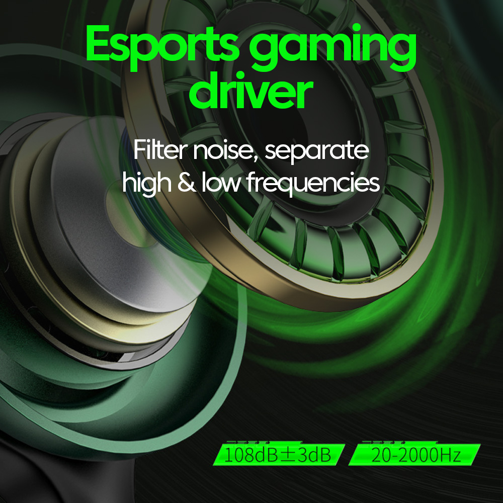 DAC Type-C/3.5mm Wired Headpho - Esports Gaming Phone 评论和价格